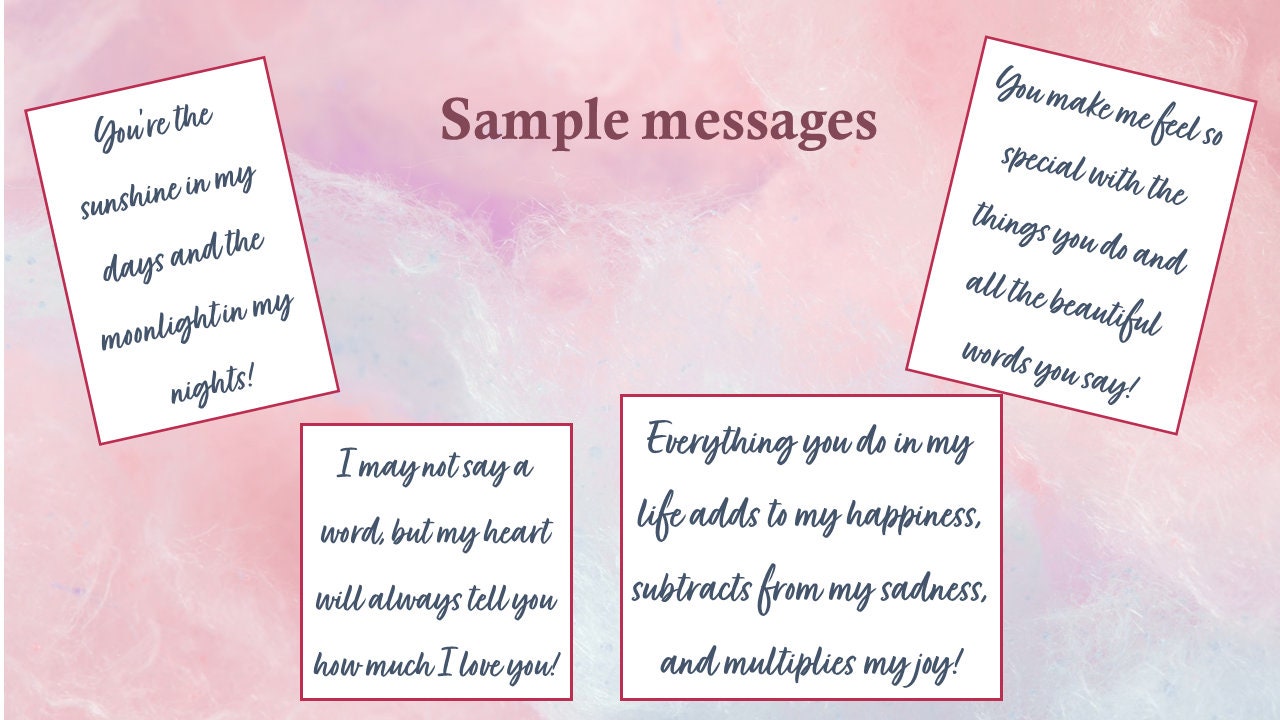 Jar of Love; 30 Scrolls of Beautiful Messages of Love for a Special Someone on Valentine’s Day, Birthday, or Any Gift. Free Personalization