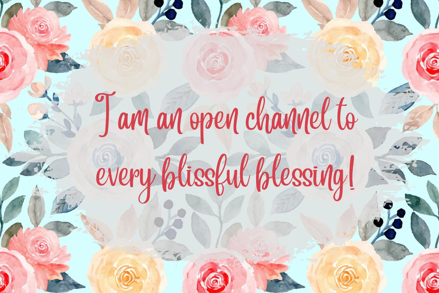 30 Positive Affirmation Beautiful Floral; Inspirational Cards of Affirmations to Empower, Encourage, Strengthen and Uplift; Great Gift