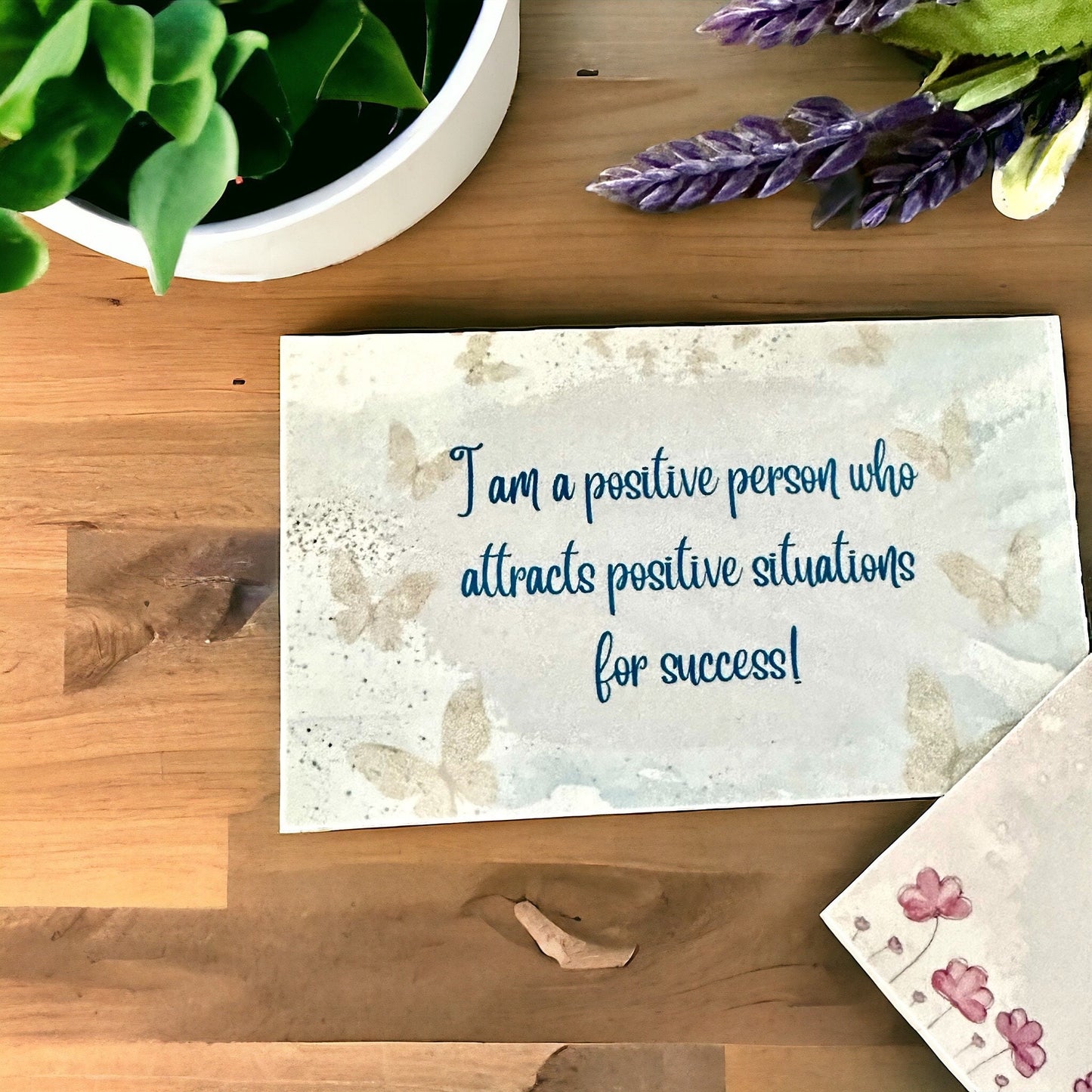 30 Positive Affirmation Butterfly Cards; Inspirational Cards of Affirmations to Empower, Encourage, Strengthen and Uplift; Great Gift